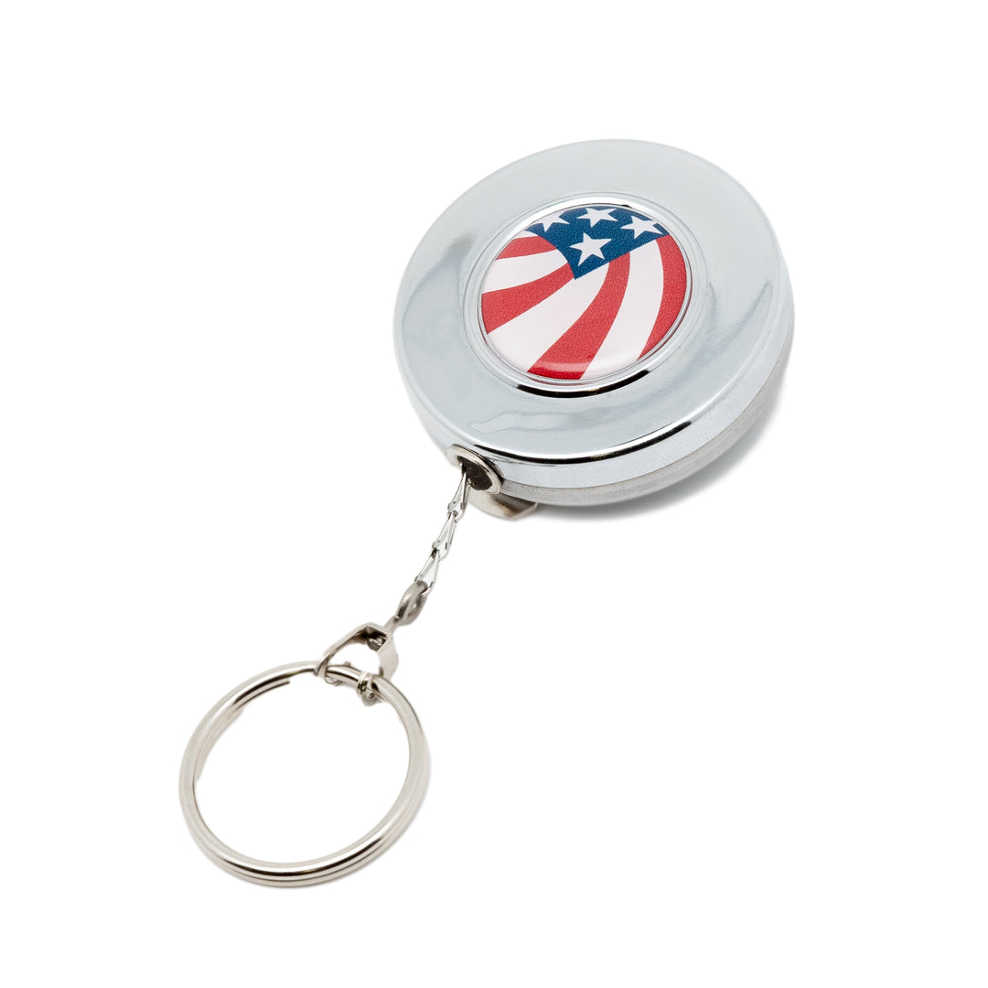 Special Edition Original USA Classic EDC Retractable Keychain with Gift Tin by KEY-BAK