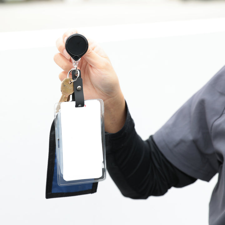 KEY-BAK Healthcare and Office Professionals Super Duty MINI-BAK® Retractable Badge Holder for Secure, Easy Access