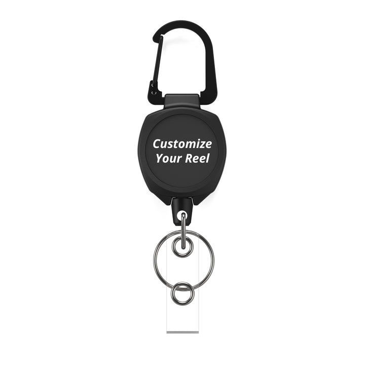 SIDEKICK® Retractable Keychain & Badge Reel with Custom Logo Printing