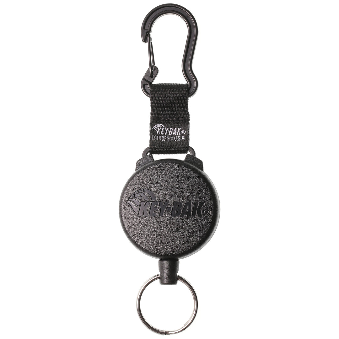 KEY-BAK SECURIT Heavy Duty Retractable Carabiner Keychain